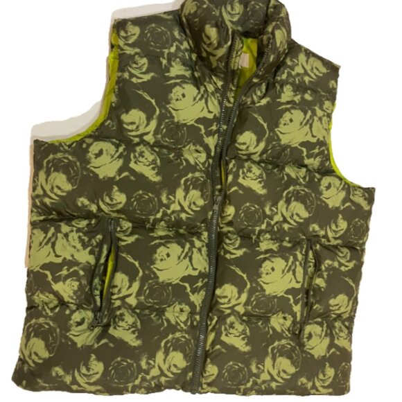 Mode of One Men Puffer Vest Full Zip Wild Ivy Size XXL - Picture 5 of 6